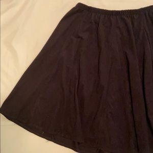 NWT Suede Skater Skirt